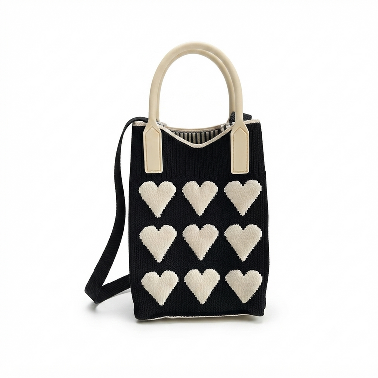 Heart-print crossbody, a bon voyage gift